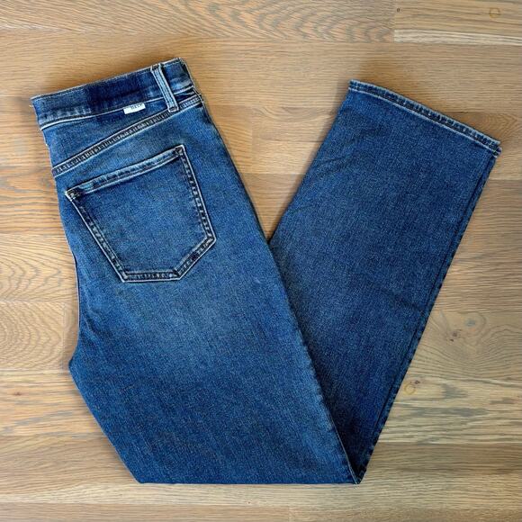 Daze Denim High Rise Straight Leg Jeans Stretch Womens Size 29 - Picture 5 of 7